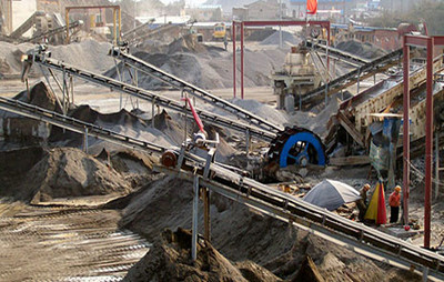 Sand production line